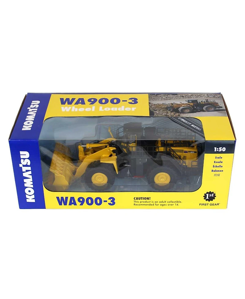 First Gear 1/50 Komatsu WA900-3 Articulating Wheel Loader