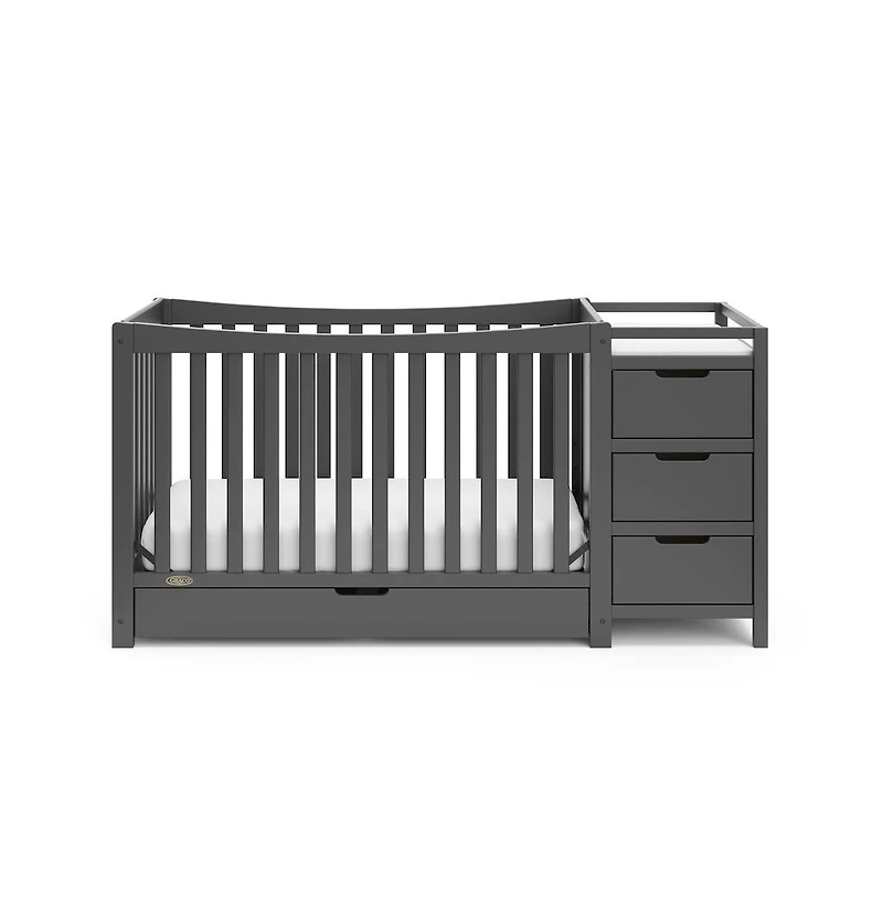 Graco Remi All-in-One Convertible Crib with Drawer and Changer