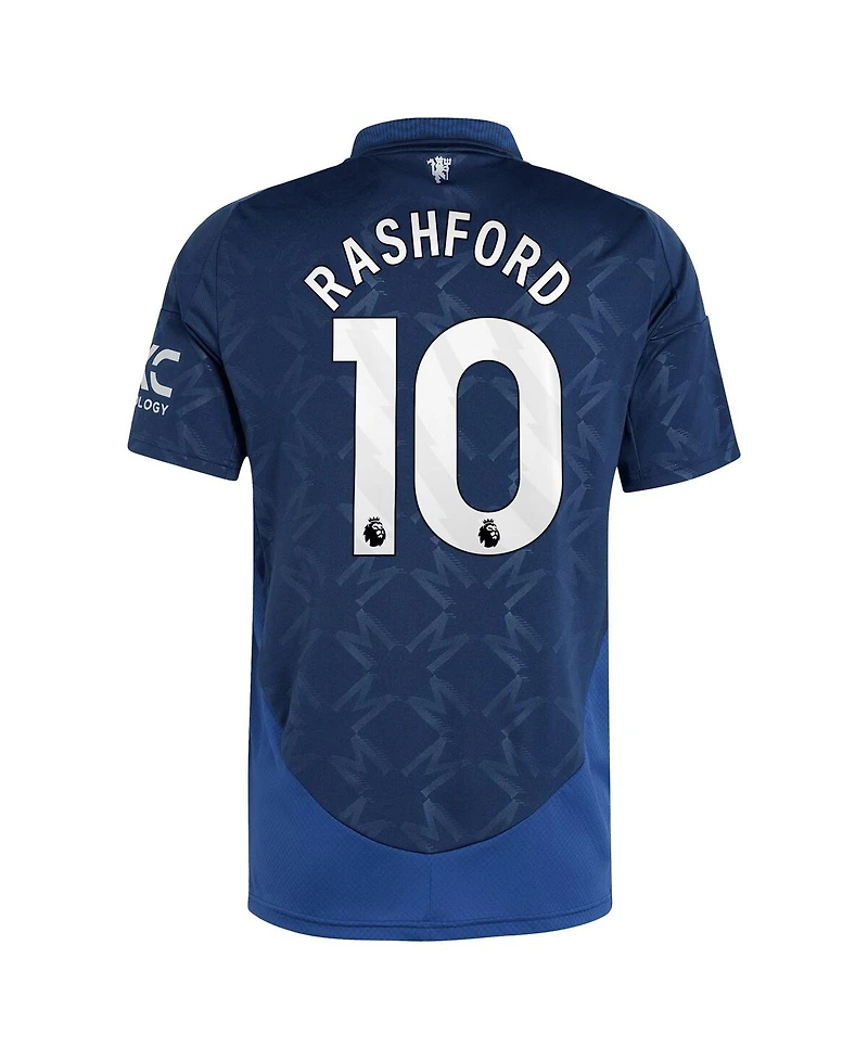 Adidas Men's Marcus Rashford Navy Manchester United 2024/25 Away Replica Player Jersey