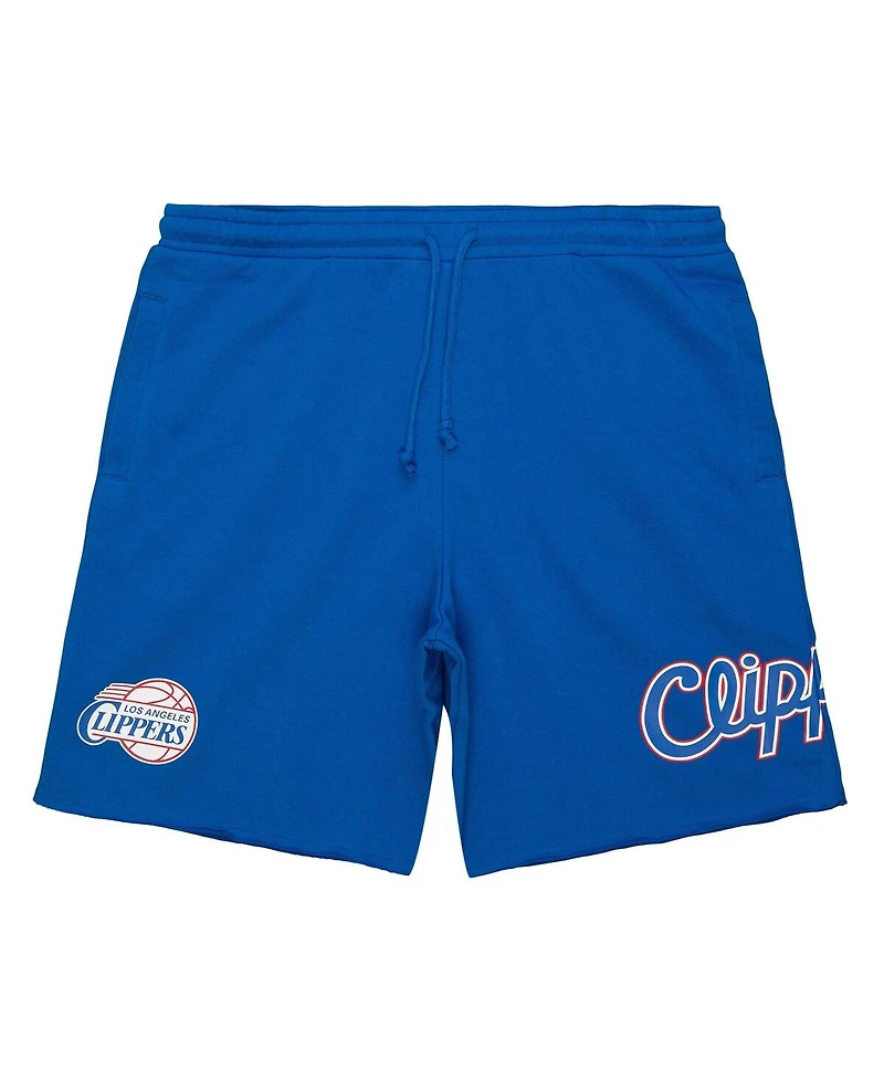 Mitchell & Ness Men's Royal La Clippers Game Day Shorts