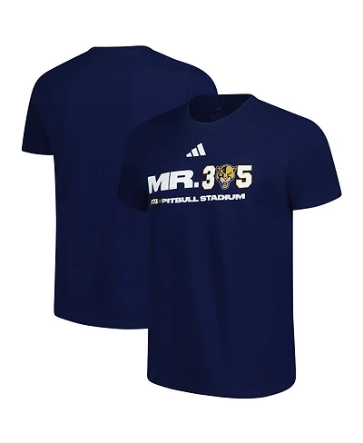 Adidas Men's Navy Fiu Panthers x Pit Bull Fresh T-Shirt