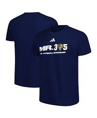 Adidas Men's Navy Fiu Panthers x Pit Bull Fresh T-Shirt