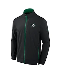 Fanatics Men's Black Dallas Stars Authentic Pro Rink Coaches Full-Zip Jacket