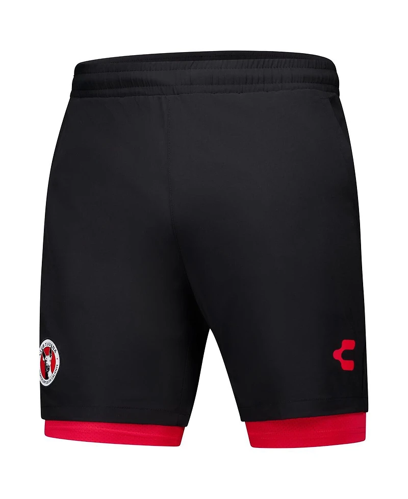 Charly Men's Black Club Tijuana 2024/25 Lined Training Shorts