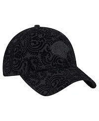 New Era Women's Black Jacksonville Jaguars Throwback Flair 9TWENTY Adjustable Hat