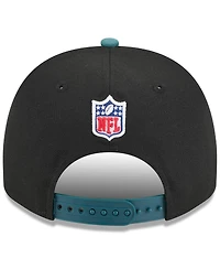 New Era Big Boys and Girls Black/Green Philadelphia Eagles 2025 Nfl Draft A-Frame 9FIFTY Snapback Hat