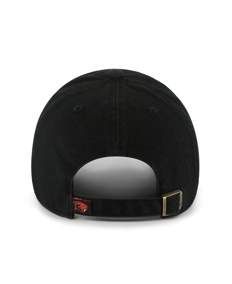 '47 Brand Men's Black Oregon State Beavers Clean Up Adjustable Hat