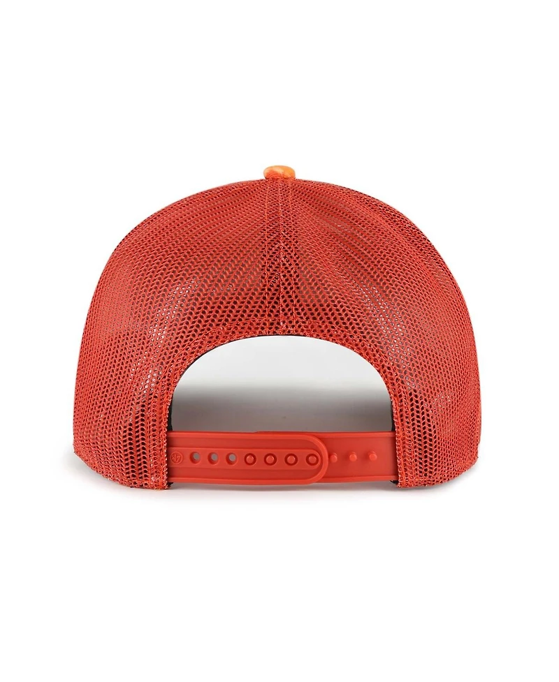 '47 Brand Men's Orange Miami Dolphins Fiji Trucker Adjustable Hat