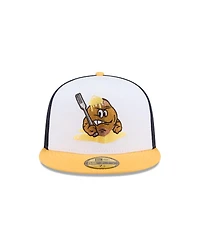 New Era Men's White Syracuse Mets Theme Nights 59FIFTY Fitted Hat