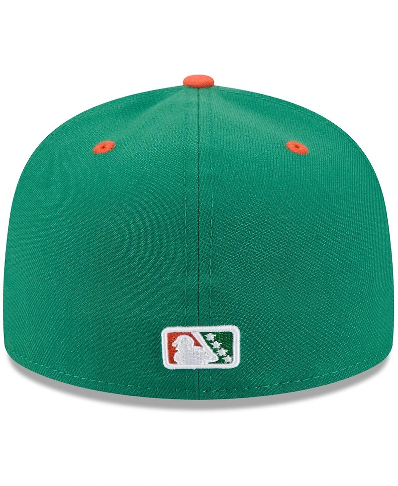 New Era Men's Green St. Paul Saints Theme Nights 59FIFTY Fitted Hat