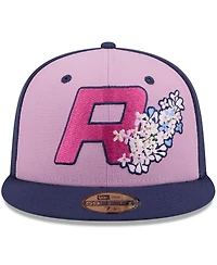 New Era Men's Purple Rochester Red Wings Theme Nights 59FIFTY Fitted Hat