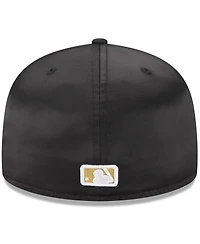 New Era Men's Black Boston Red Sox 2025 59FIFTY Day Gold Leaf Fitted Hat