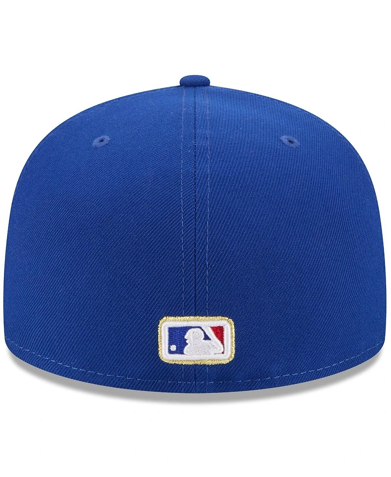 New Era Men's Royal Toronto Blue Jays 2025 59FIFTY Day Fitted with Pins Hat