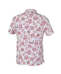 Reyn Spooner Men's White St. Louis Cardinals Cooperstown Collection Performance Polo Shirt
