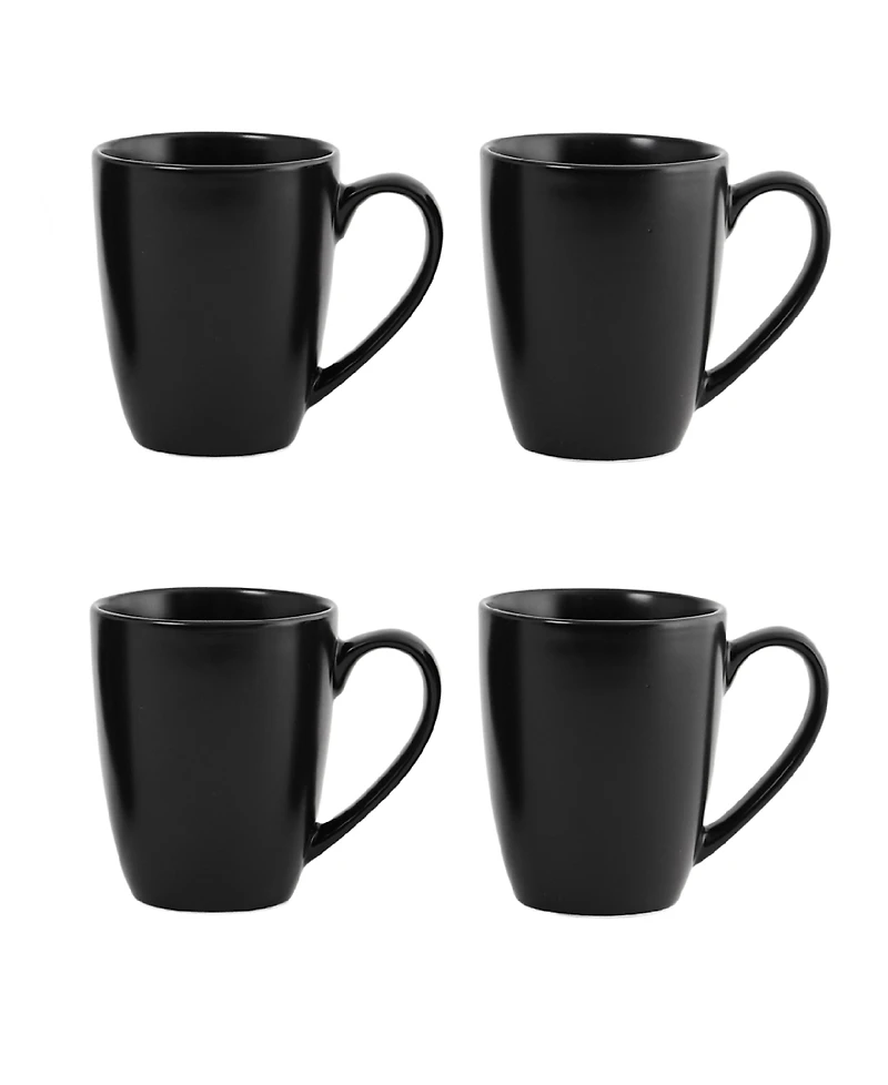 Euro Ceramica Essential Mugs, Set of 4