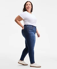 On 34th Trendy Plus High-Rise Skinny Ankle Jeans, Exclusively at Macy's