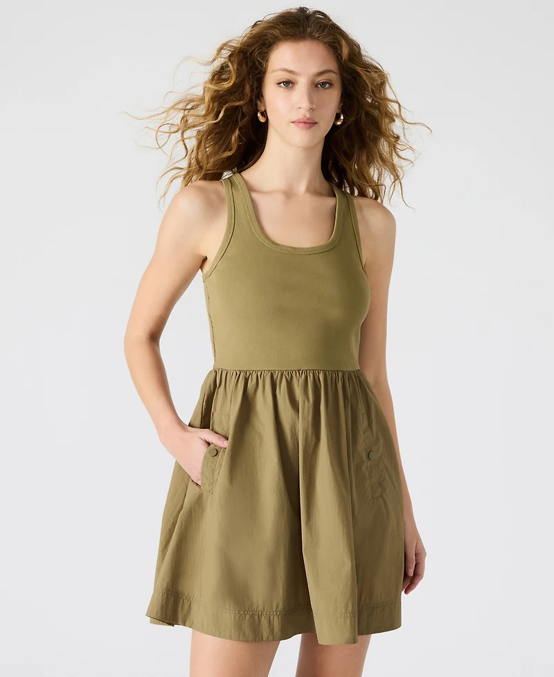 Steve Madden Women's Tottenham Fit & Flare Dress