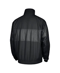 Nike Men's Black Brooklyn Nets Courtside Versus Capsule Full-Zip Jacket