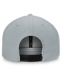 Fanatics Men's Silver Los Angeles Kings Fundament Adjustable Hat