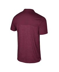 Colosseum Men's Maroon Mississippi State Bulldogs Langmore Polo Shirt
