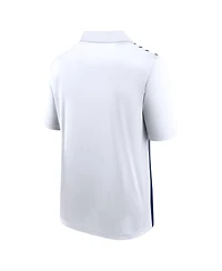 Logo Athletic Men's White/Navy Tennessee Titans Sandlot Game Polo Shirt