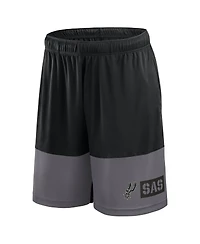 Logo Athletic Men's Black San Antonio Spurs Best of the Shorts