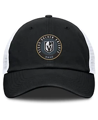 Fanatics Men's Black/White Vegas Golden Knights Averie Trucker Adjustable Hat