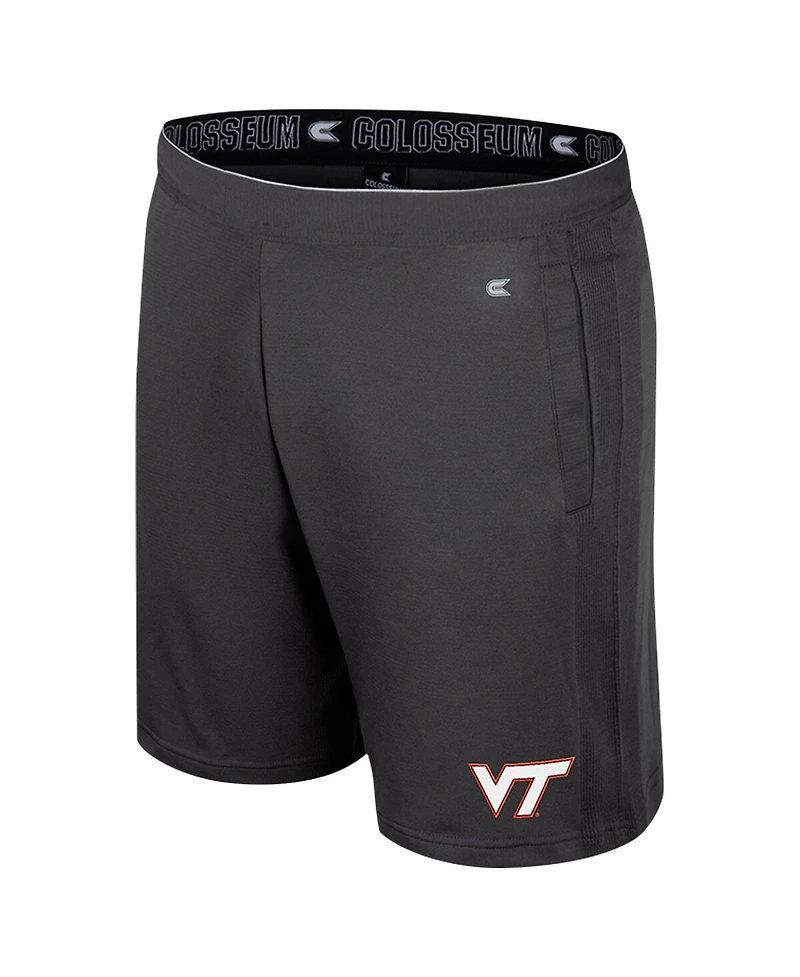 Colosseum Men's Charcoal Virginia Tech Hokies Forget Shorts