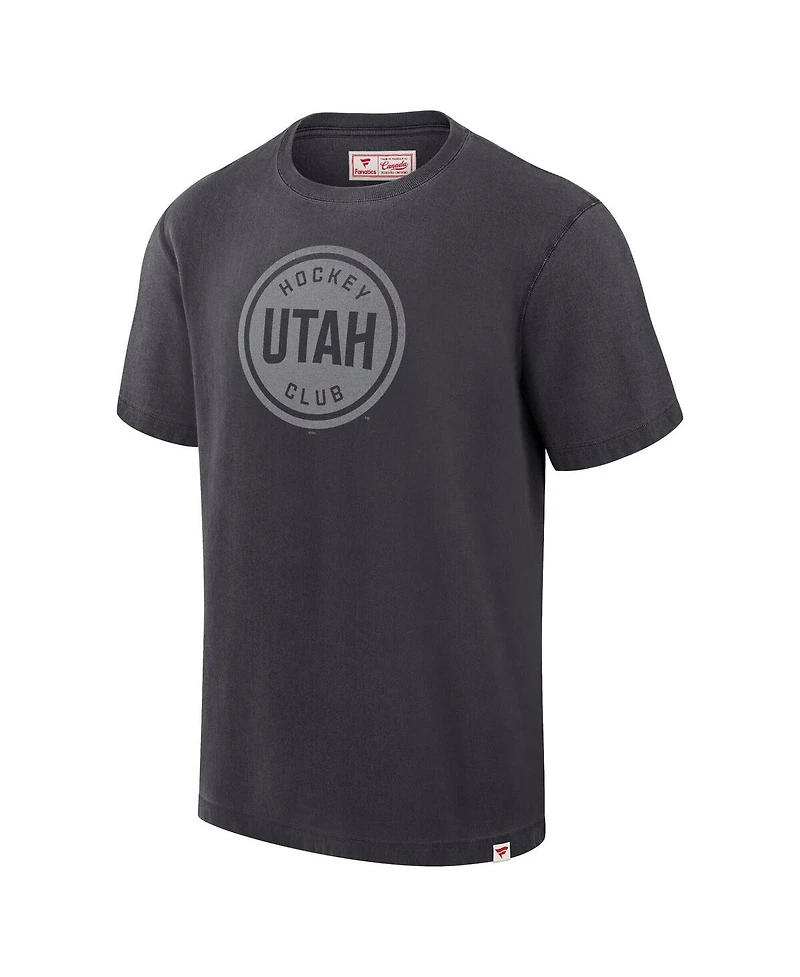 Fanatics Men's Black Utah Hockey Club Made Canada T-Shirt