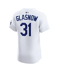 Nike Men's Tyler Glasgow White Los Angeles Dodgers Home Elite Jersey
