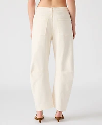 Steve Madden Women's Barrel-Leg Hart Jeans