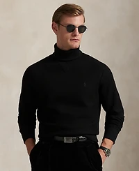 Polo Ralph Lauren Men's Waffle-Knit Fleece Turtleneck