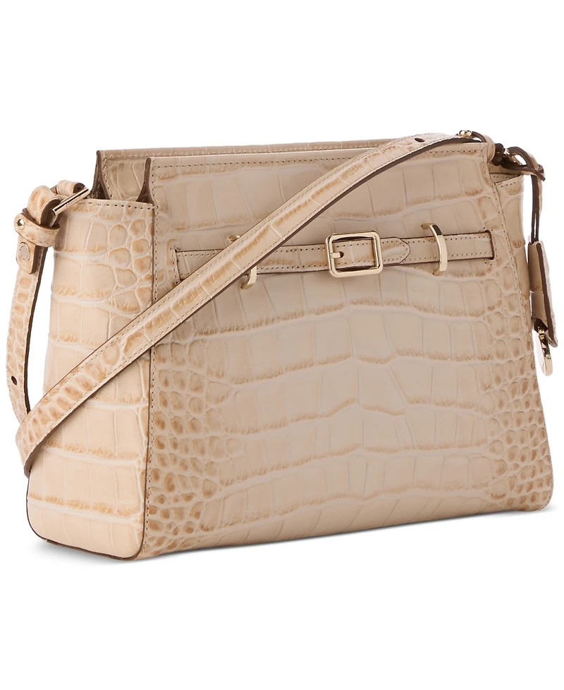Brahmin Hillary Pagosa Leather Crossbody