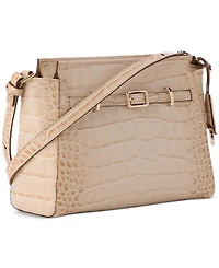 Brahmin Hillary Pagosa Leather Crossbody