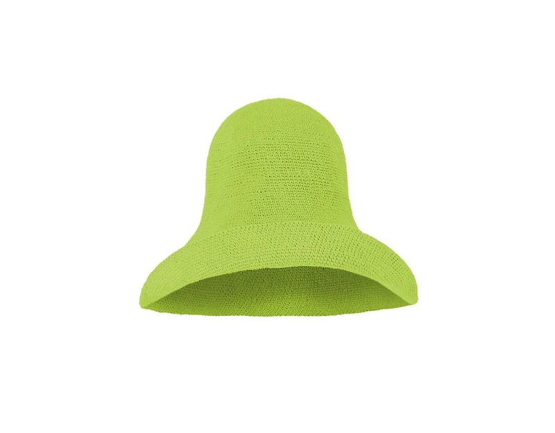 Bloom Crochet Sun Hat In Lime Green
