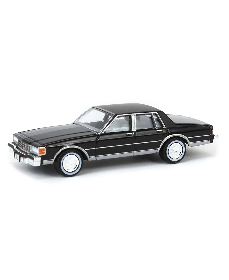 1/64 1988 Chevy Caprice Classic Brougham, Black, Rick's Auto Sales