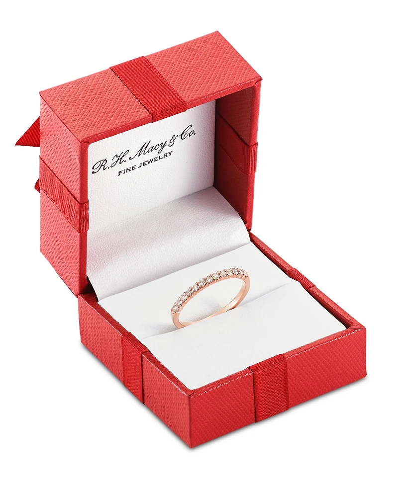 Diamond Band (1/4 ct. t.w.) 14k White, Yellow, or Rose Gold
