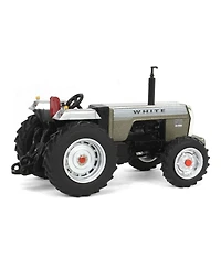 Spec Cast 1/64 White 2-105 Tractor with Front Wheel Power Assist SCT966