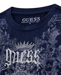 Guess Big Girls Crewneck Corset Tank Top