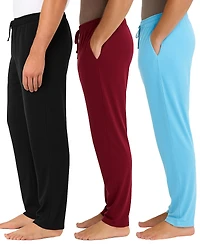 Galaxy By Harvic Men's -Pack Modern Fit Classic Lounge Pants