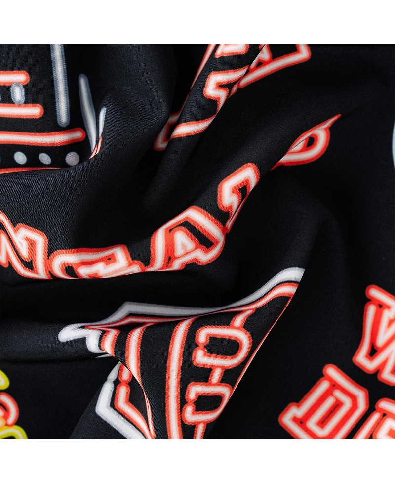 Chubbies Men's 5.5" Black Cincinnati Bengals The Neon Lined Classic Swim Trunks