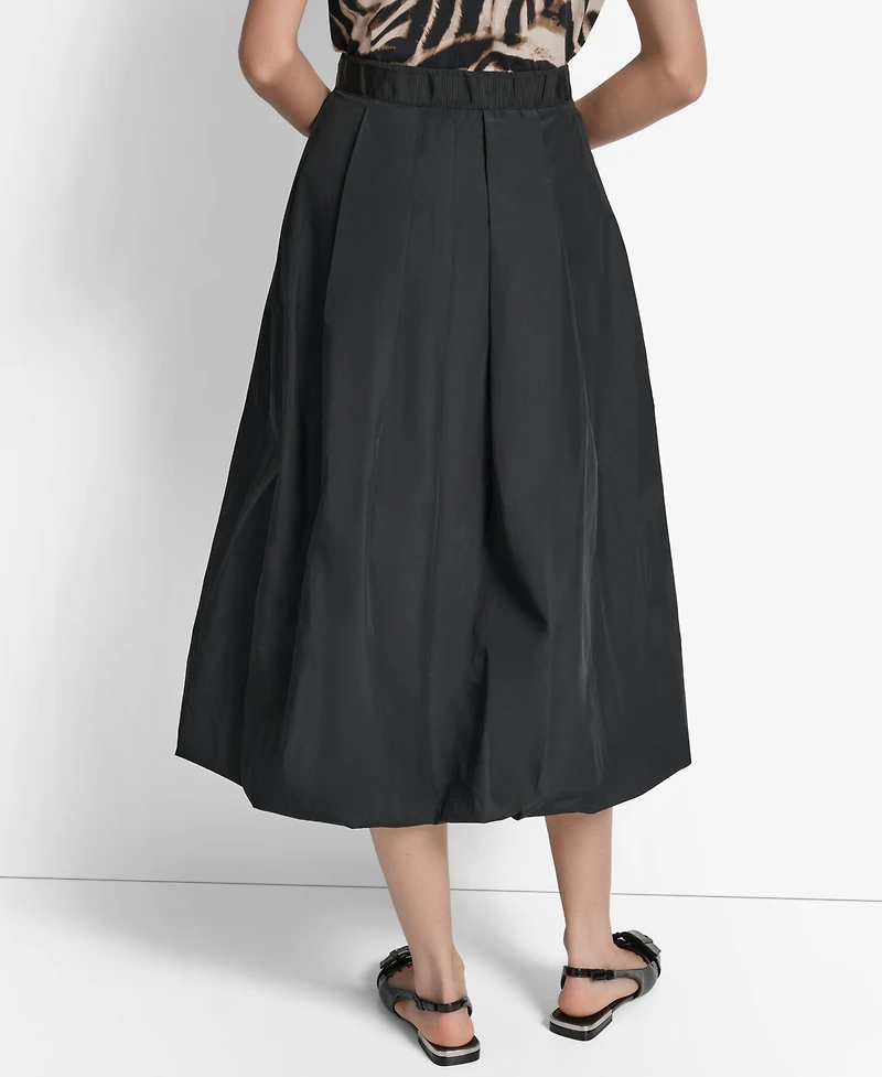 Dkny Women's Bubble-Hem A-Line Midi Skirt