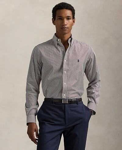 Polo Ralph Lauren Men's Classic-Fit Striped Poplin Shirt
