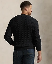 Polo Ralph Lauren Men's Big & Tall Cable-Knit Cotton Sweater