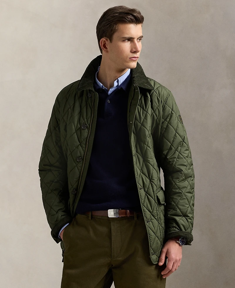 Polo Ralph Lauren Men's Quilted Car Coat