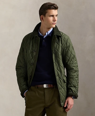 Polo Ralph Lauren Men's Quilted Car Coat