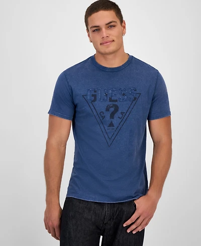 Guess Men's Inset Logo T-Shirt