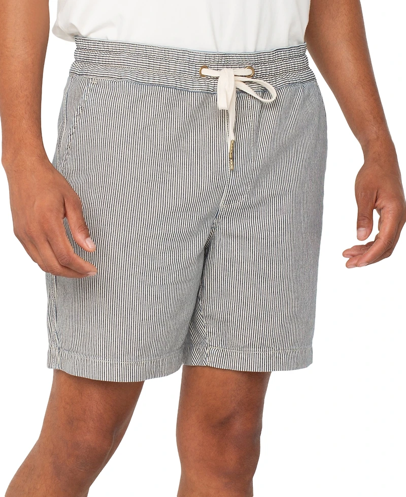 Liverpool Los Angeles Men's Stripe Drawstring Shorts