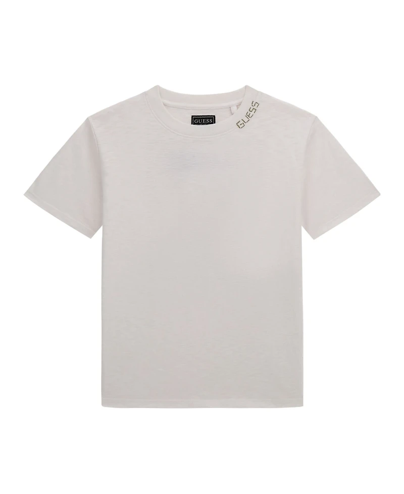 Guess Big Boys Slub Short Sleeve T-Shirt