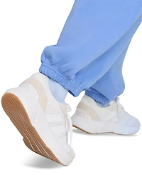 adidas Women's Soft Lux Loose Mid-Rise Pull-On Pants
